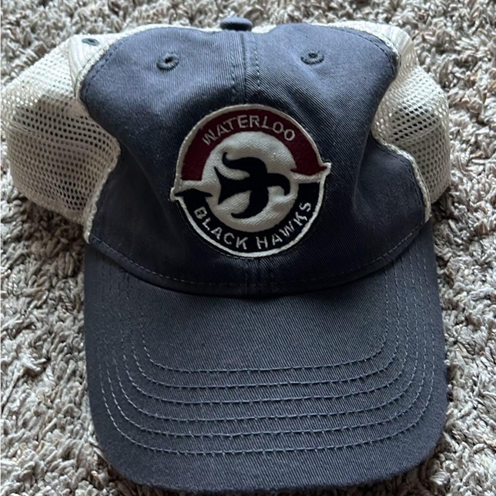 Legacy SnapBack ball cap with Waterloo Black Hawks logo
